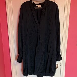 Treasure & Bond Black Long Sleeve Dress